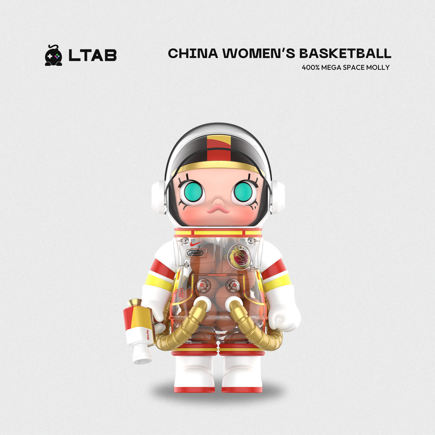 MEGA SPACE MOLLY 400% China Women's National Basketball