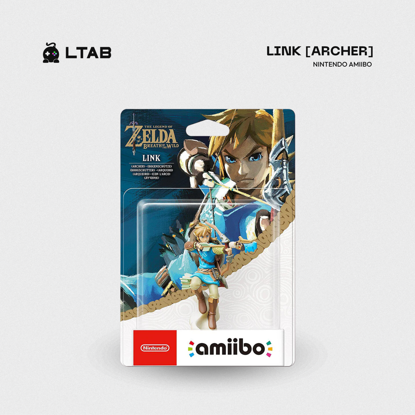 Link [Archer] The Legend of Zelda: Breath of the Wild Amiibo
