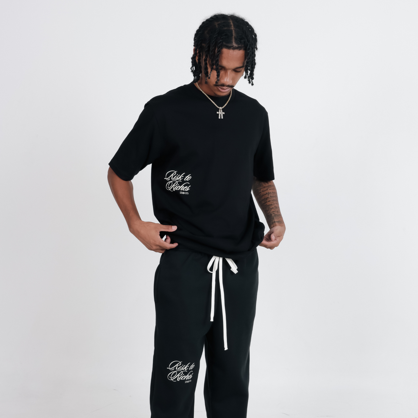 Risk To Riches - Sweatpants | Timeless In Black Collection
