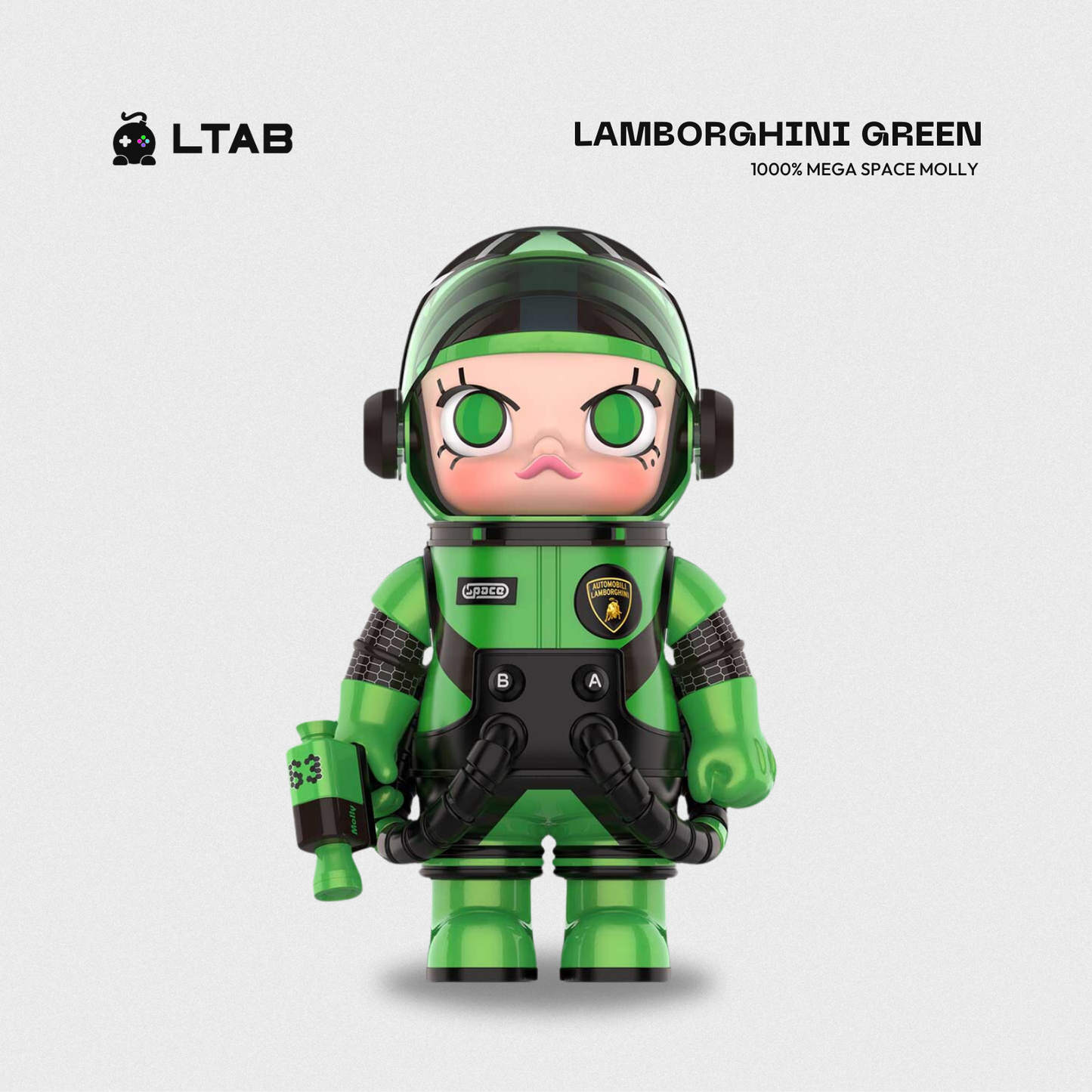 MEGA SPACE MOLLY 400% | 1000% Lamborghini (Green)
