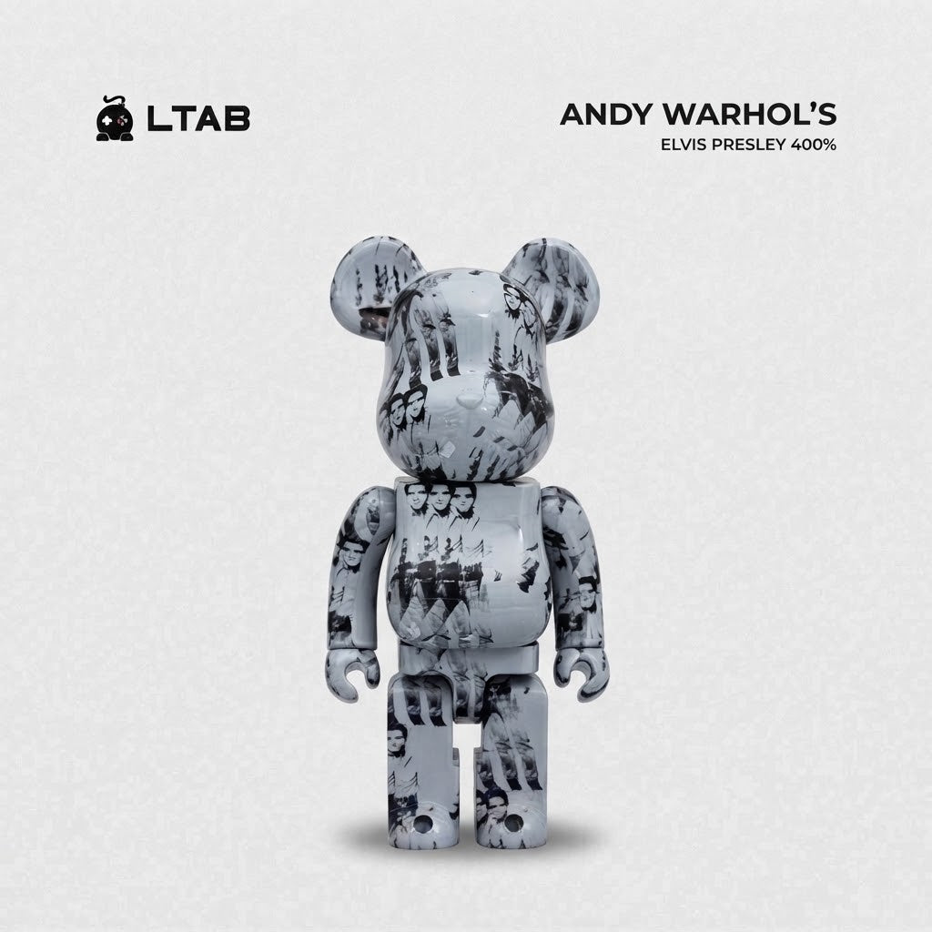 BEARBRICK 400% | ANDY WARHOL'S ELVIS PRESLEY