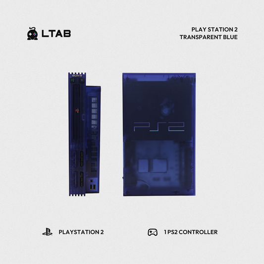 Playstation 2 Transparent Blue Limited Edition