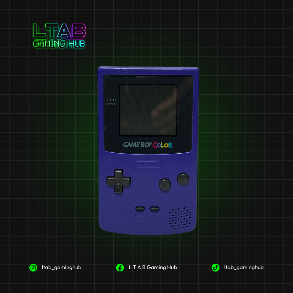Gameboy Color Purple LTAB Gaming Hub