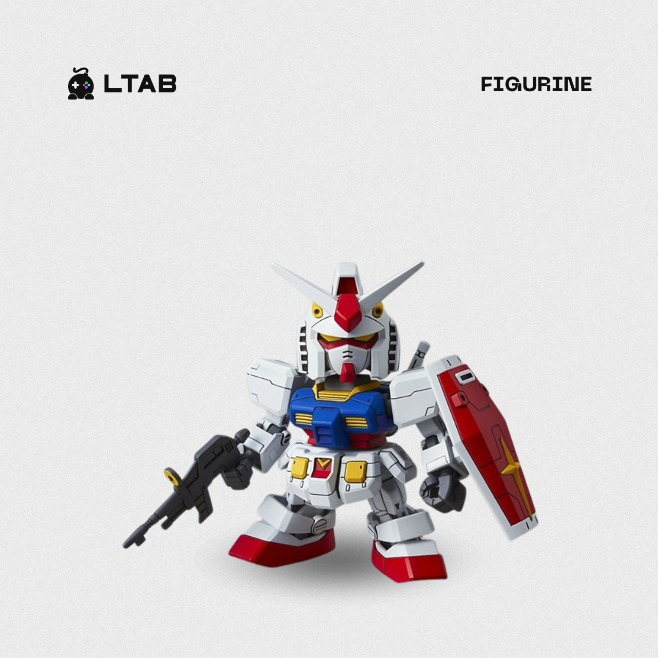 Jumbo Soft Vinyl Figure SD RX-78-2 SD Gundam