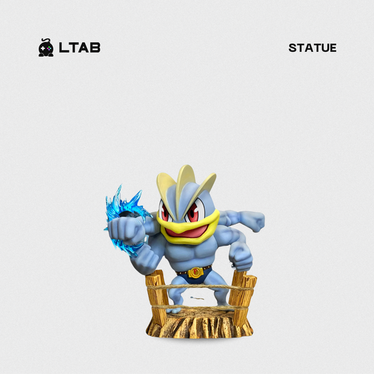 Mega Machamp - Pokemon Resin Statue