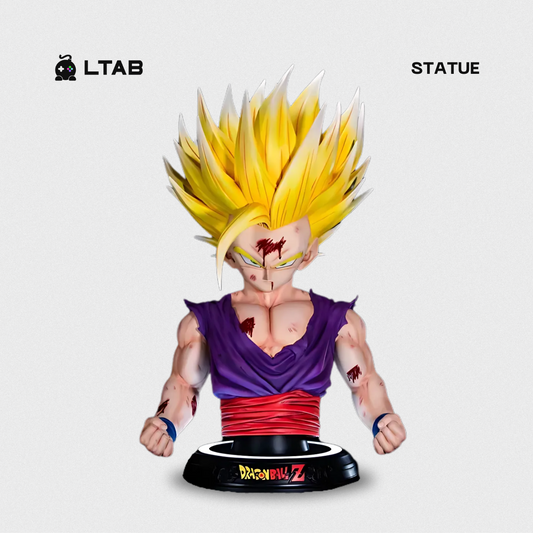 Son Gohan Life Size Bust 1/1 Scale Resin Statue - Dragon Ball Z | TF Studio