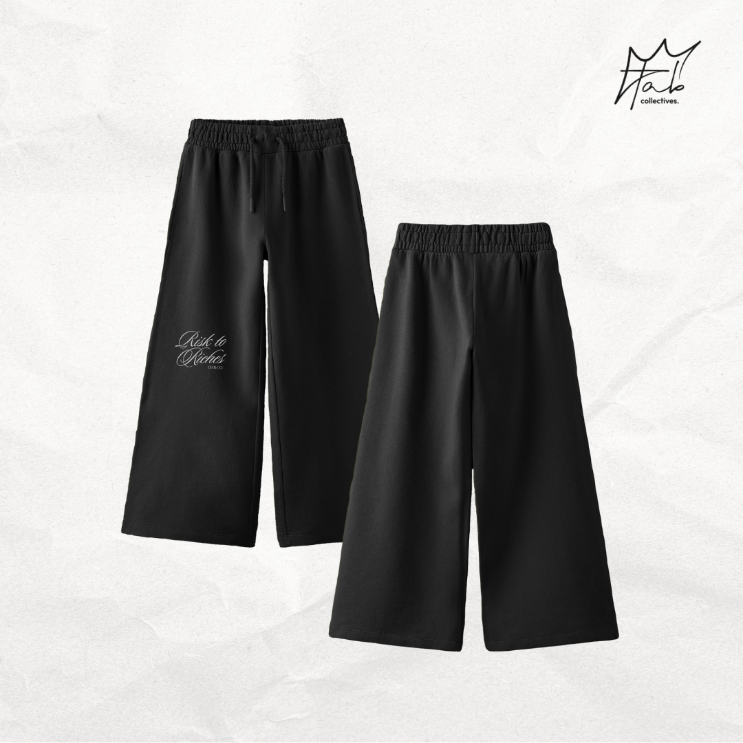 Risk To Riches - Sweatpants | Timeless In Black Collection