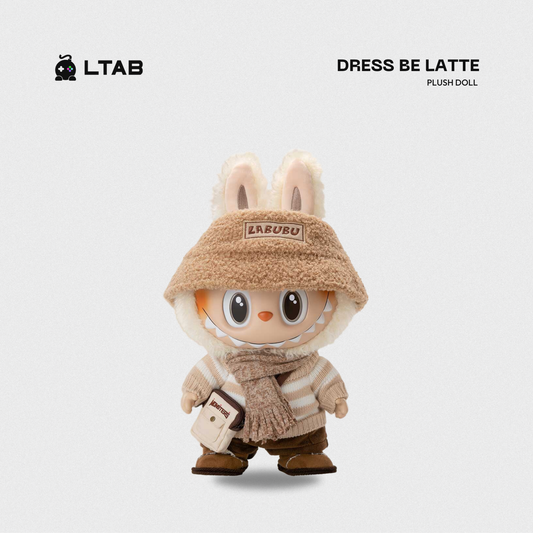 THE MONSTERS Dress Be Latte Vinyl Plush Doll