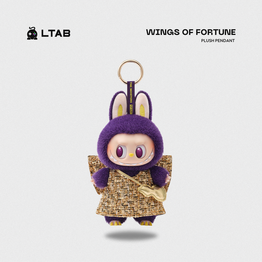 LABUBU × PRONOUNCE - WINGS OF FORTUNE Vinyl Plush Pendant