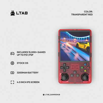 Game Console R36S Plus 4.0-Inch Retro Handheld Game Console