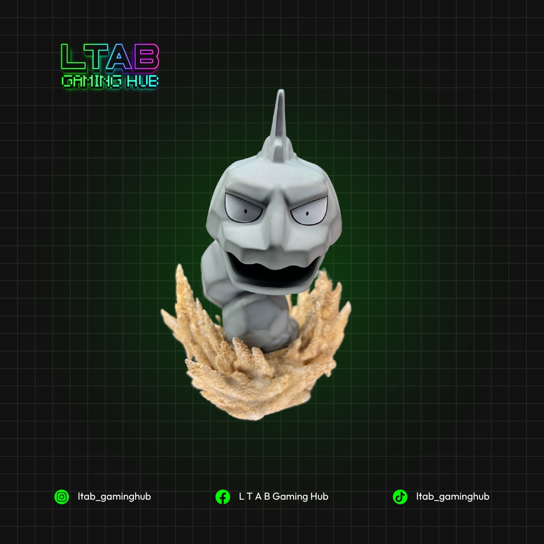 Onix - Pokemon Resin Statue – LTAB Gaming Hub