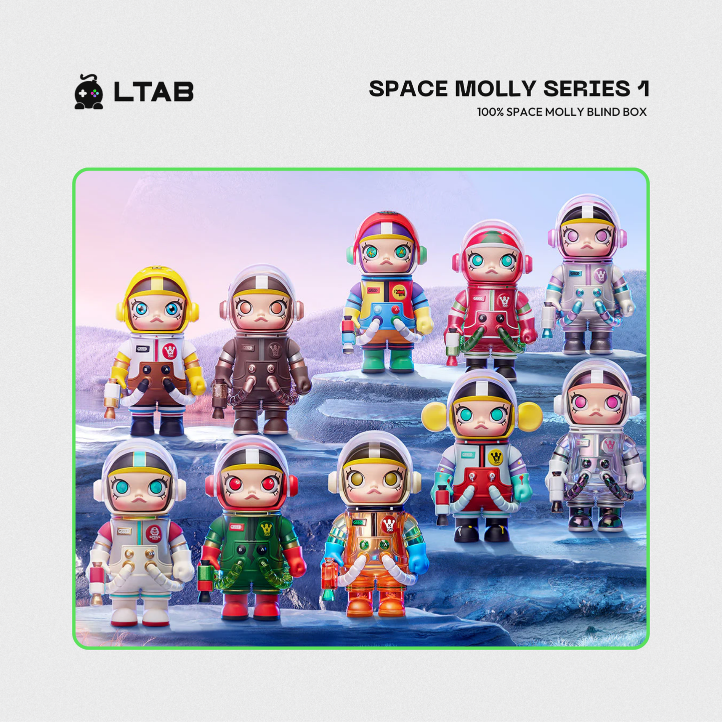 MEGA SPACE MOLLY 100% Series 1 Blind Box SET