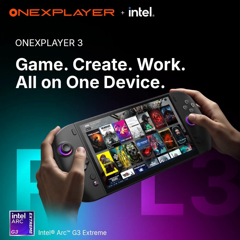 ONEXPLAYER 3 Intel Arc G3 Extreme | 32GB + 1TB