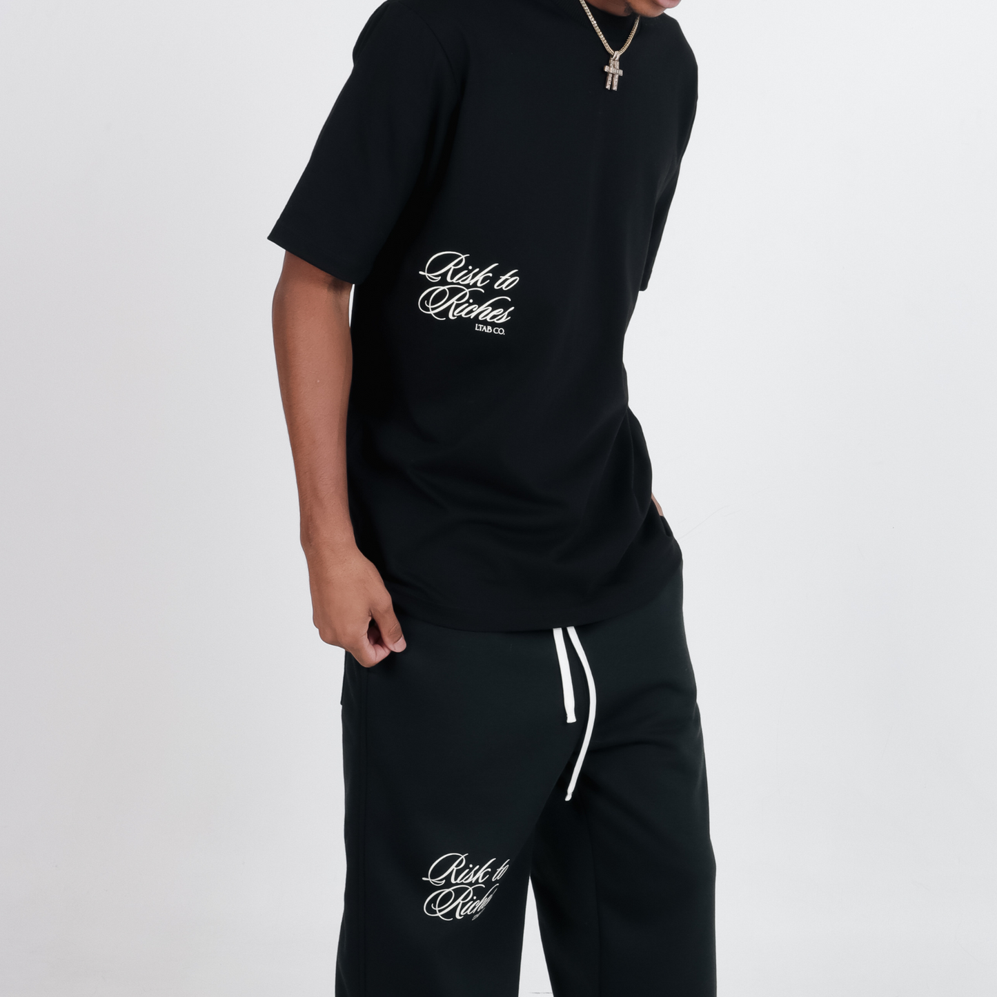 Risk To Riches - Sweatpants | Timeless In Black Collection