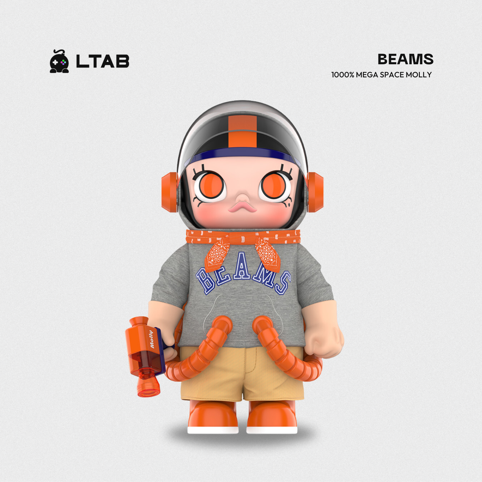 POPMART MOLLY BEAMS 400％ MEGA SPACE MOLLY 400% BEAMS 2023 LIMITED – TOYSEZ