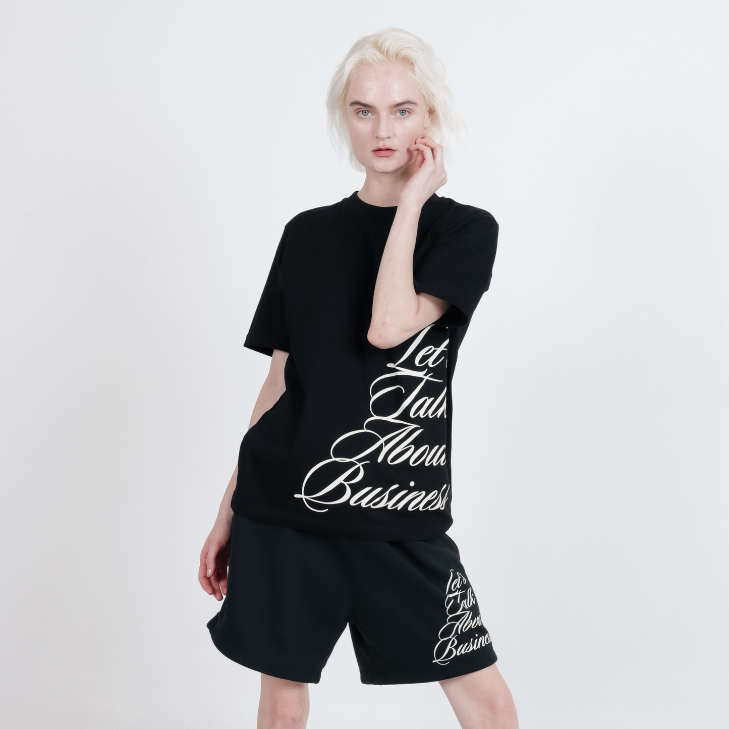 Let's Talk About Business - Shorts | Timeless In Black Collection