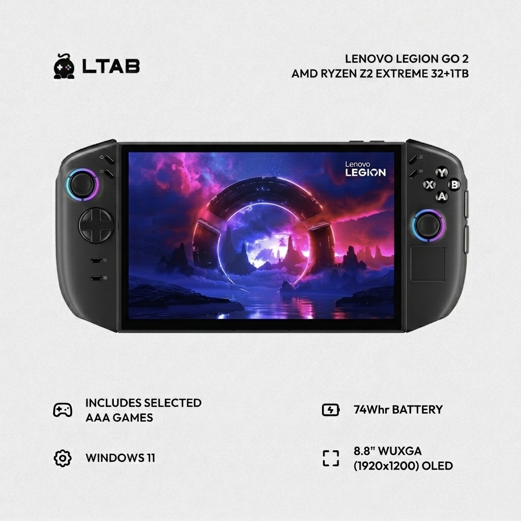 Lenovo Legion Go 2 – AMD Ryzen™ Z2 Extreme