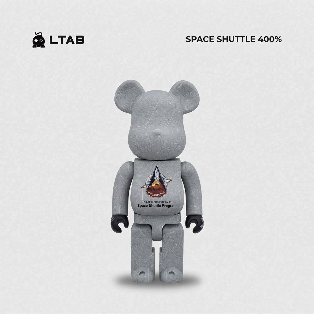 BEARBRICK 400% | SPACE SHUTTLE