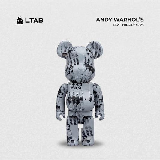 BEARBRICK 400% | ANDY WARHOL'S ELVIS PRESLEY