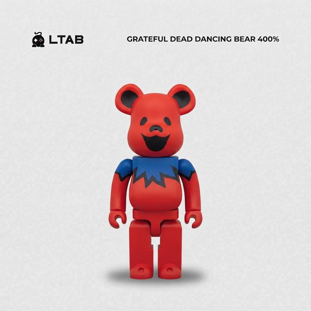 BEARBRICK 400% | GRATEFUL DEAD BEAR