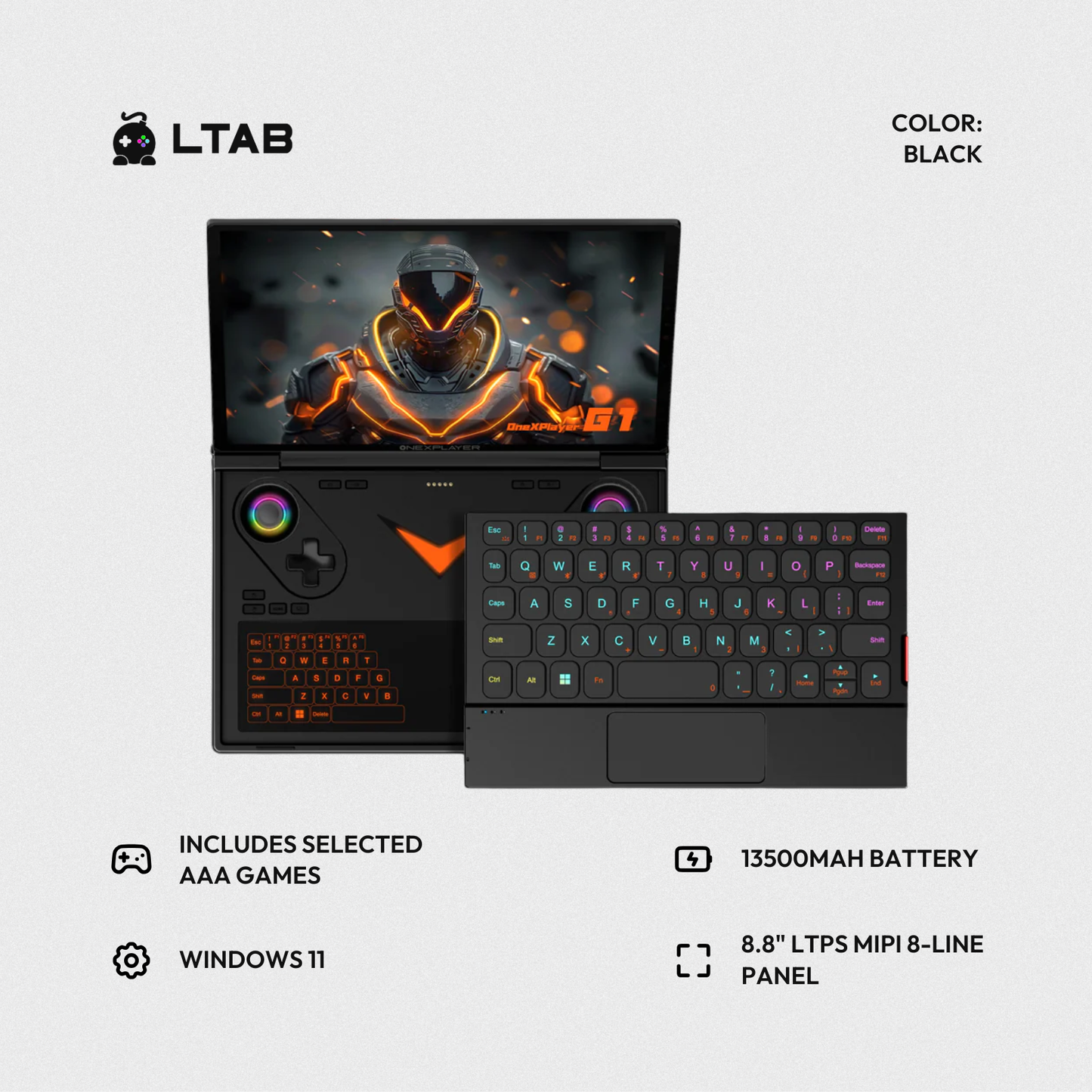 ONEXPLAYER G1 | AMD 8840U 32GB + 1TB