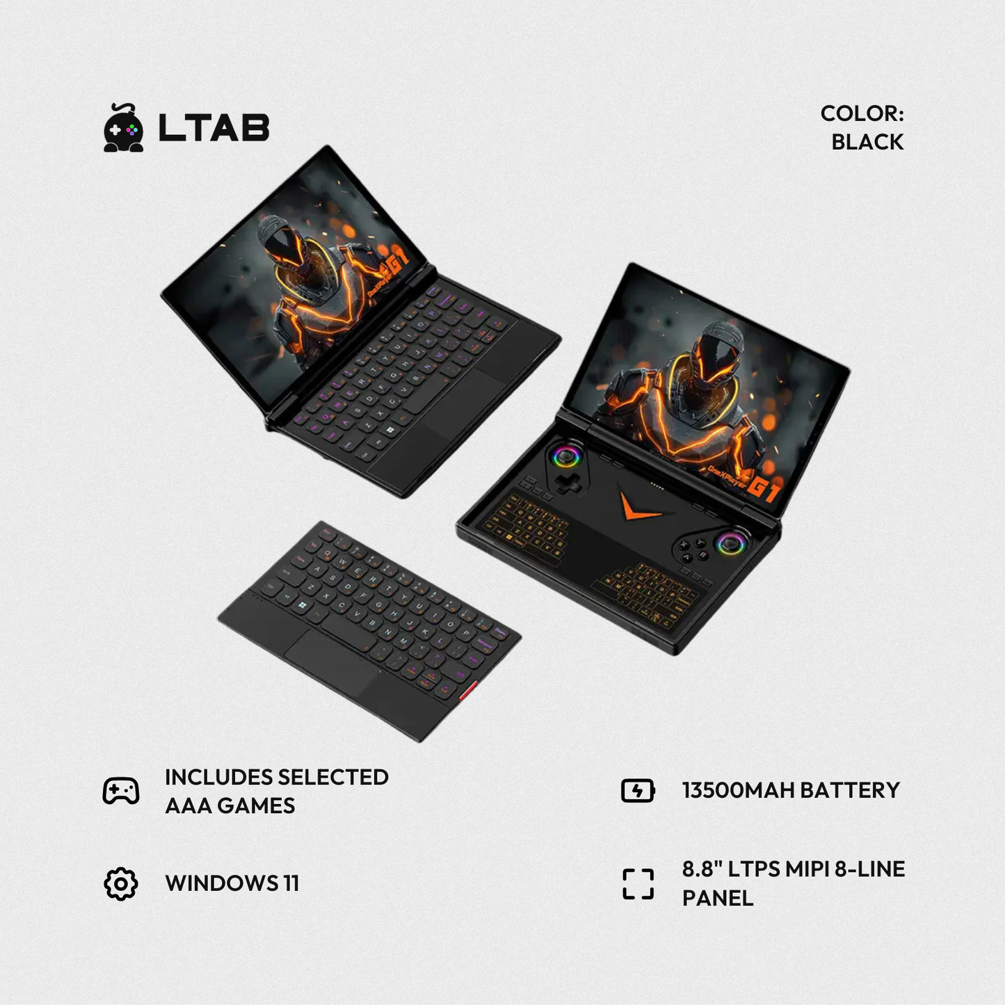 ONEXPLAYER G1 | AMD 8840U 32GB + 1TB