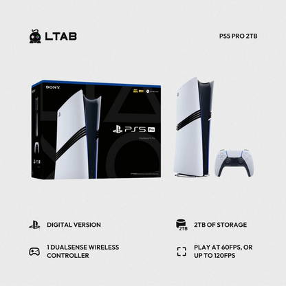 PS5 5 Pro Console Digital Version 2TB